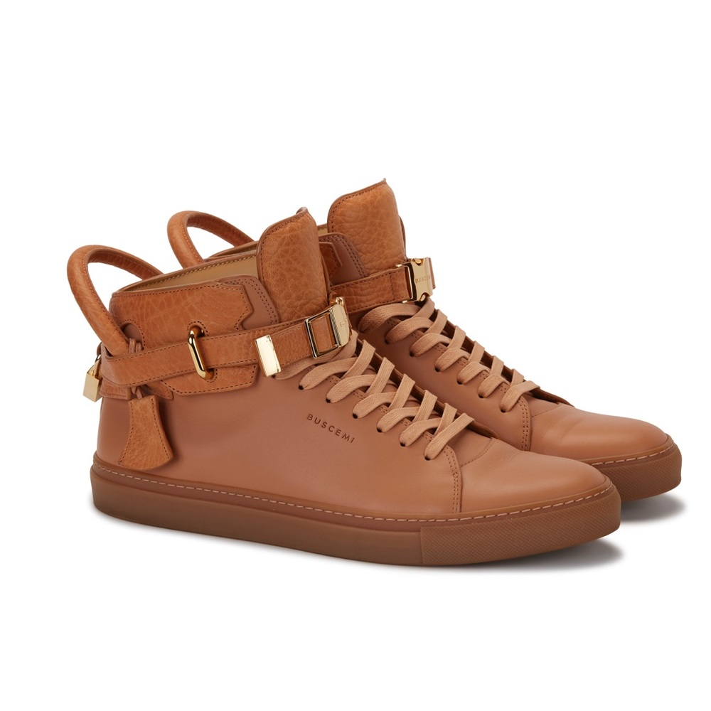 Authentic Buscemi Mens 100mm Clip HighTop Sneakers